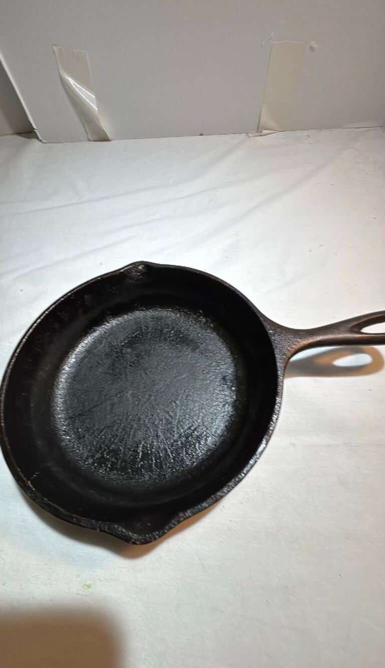 Vintage Lodge 8 Inch Cast Iron Skillet
